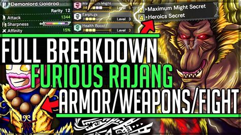 best weapon against furious rajang.